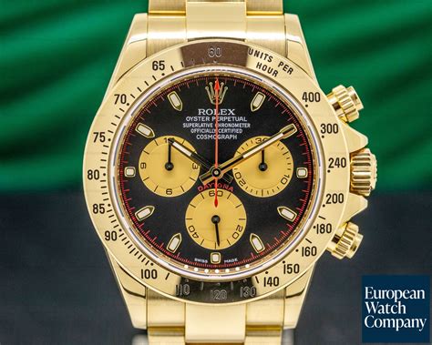 rolex daytona 116528 18k yellow gold|Rolex daytona ebay UK price.